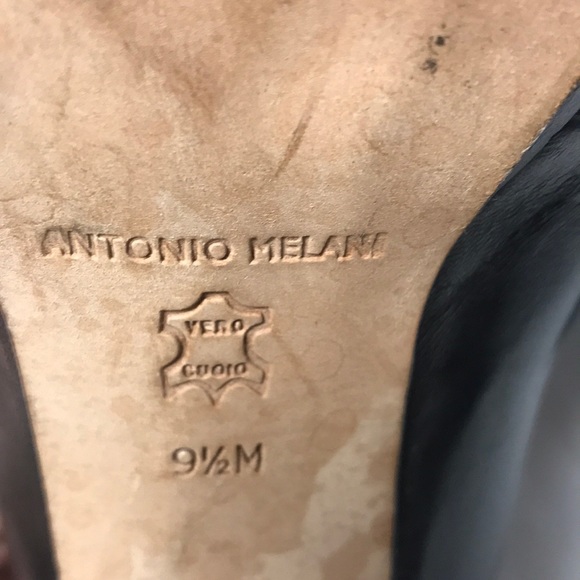 Antonio Melanie Peep Toe Booties - Picture 8 of 8